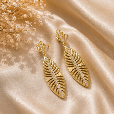 Golden Petal & Leaf Drops Combo