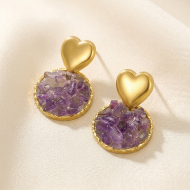 Amora Violet Hearts