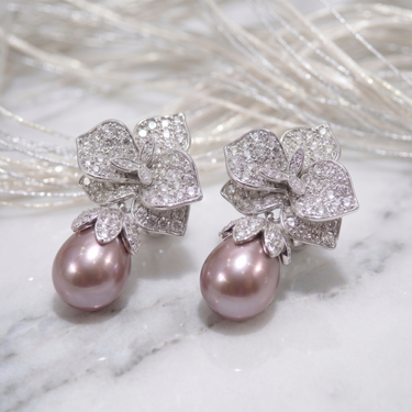 Mauve Orchid Drops